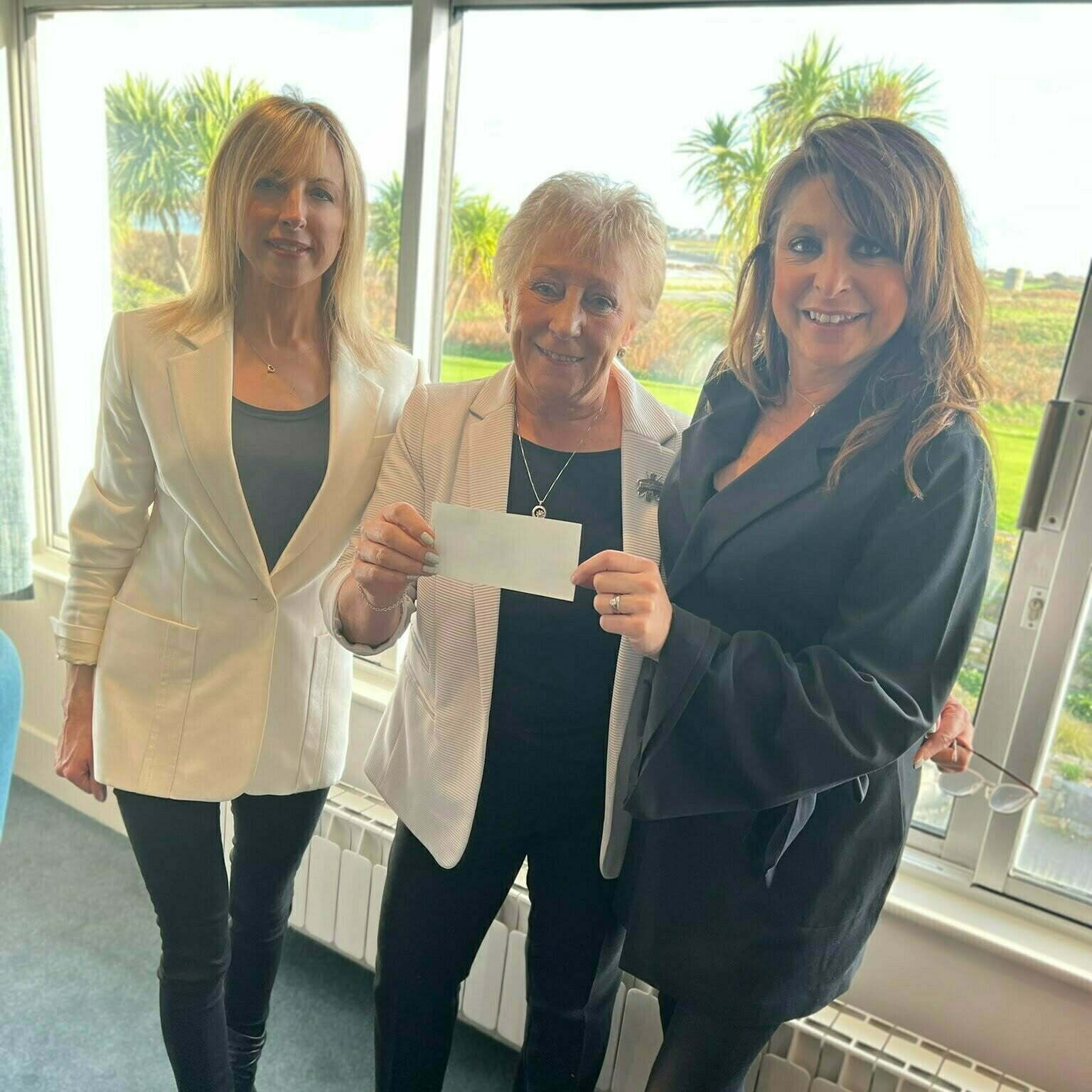 Royal Guernsey Golf Club Donation Priaulx Premature Baby Foundation